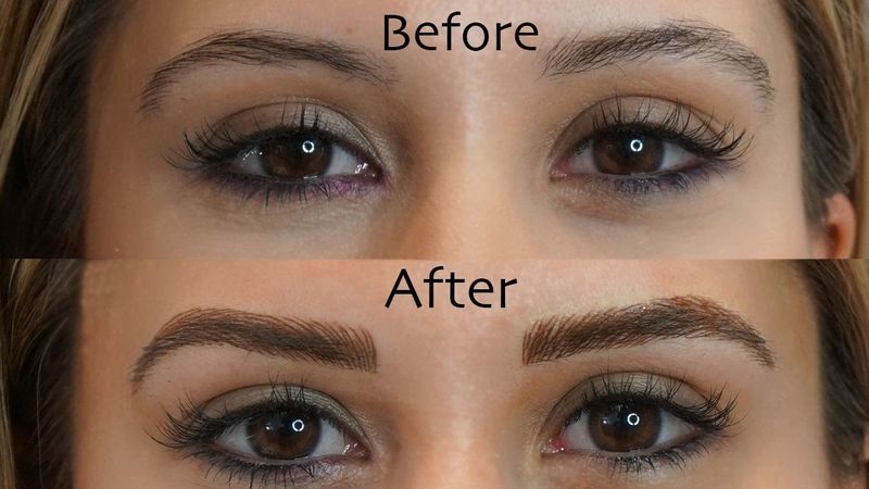 Microblading for Thicker Brows